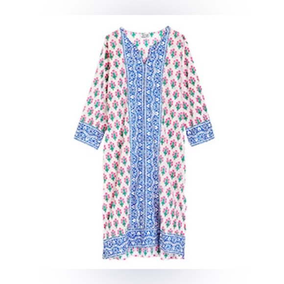 Sz Blockprints Dresses & Skirts - NWT SZ Blockprint x J Crew Kurta Midi Dress